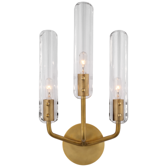 Casoria Wall Lamp 17'' Brass