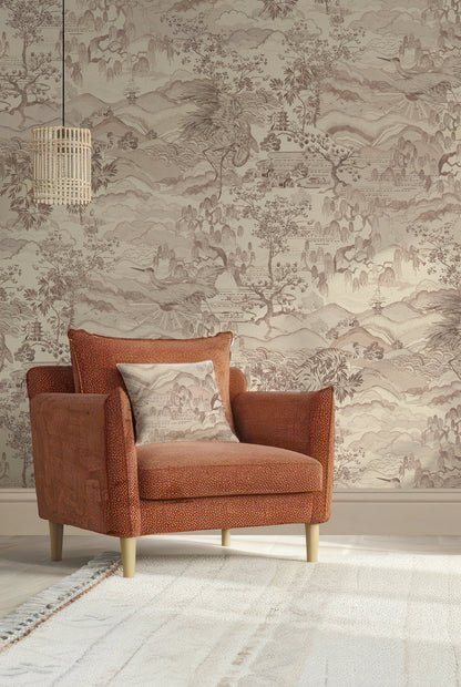 Papier Peint DREAM CATCHER Taupe Blush