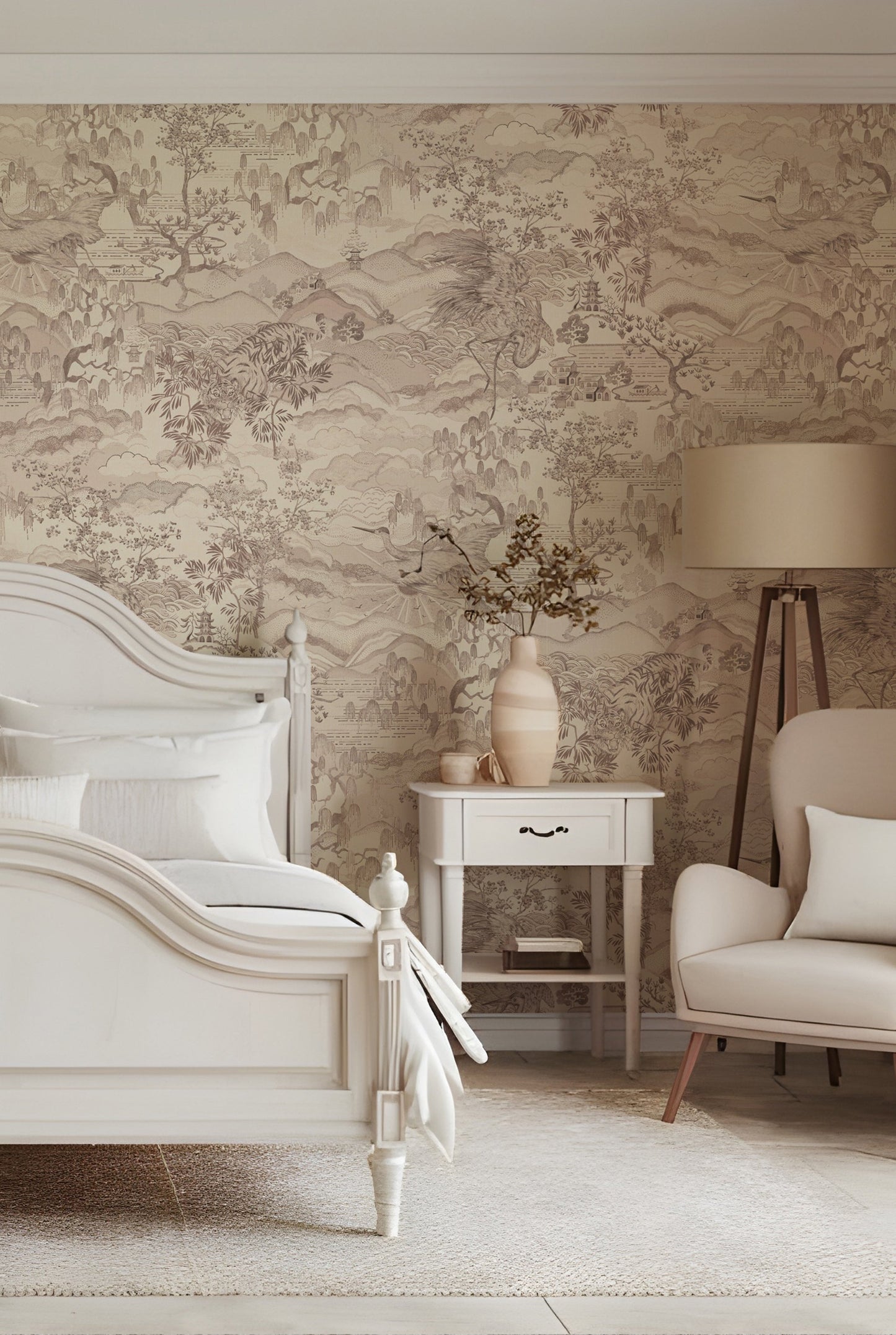 Papier Peint DREAM CATCHER Taupe Blush