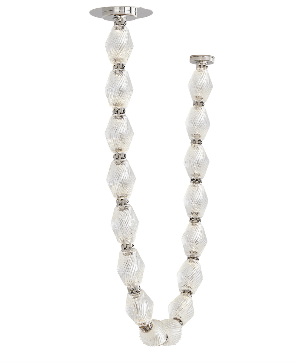 Lustre Collier 240 Polished Nickel