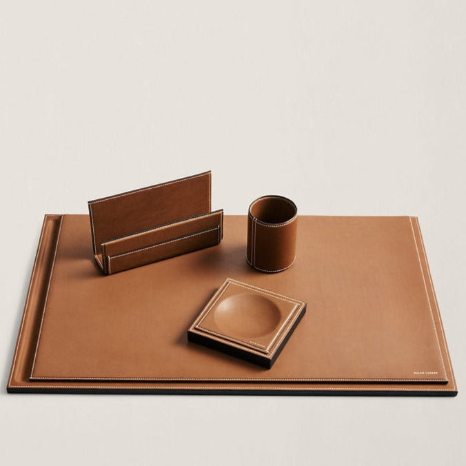 Brennan Leather Saddle Desk Mat