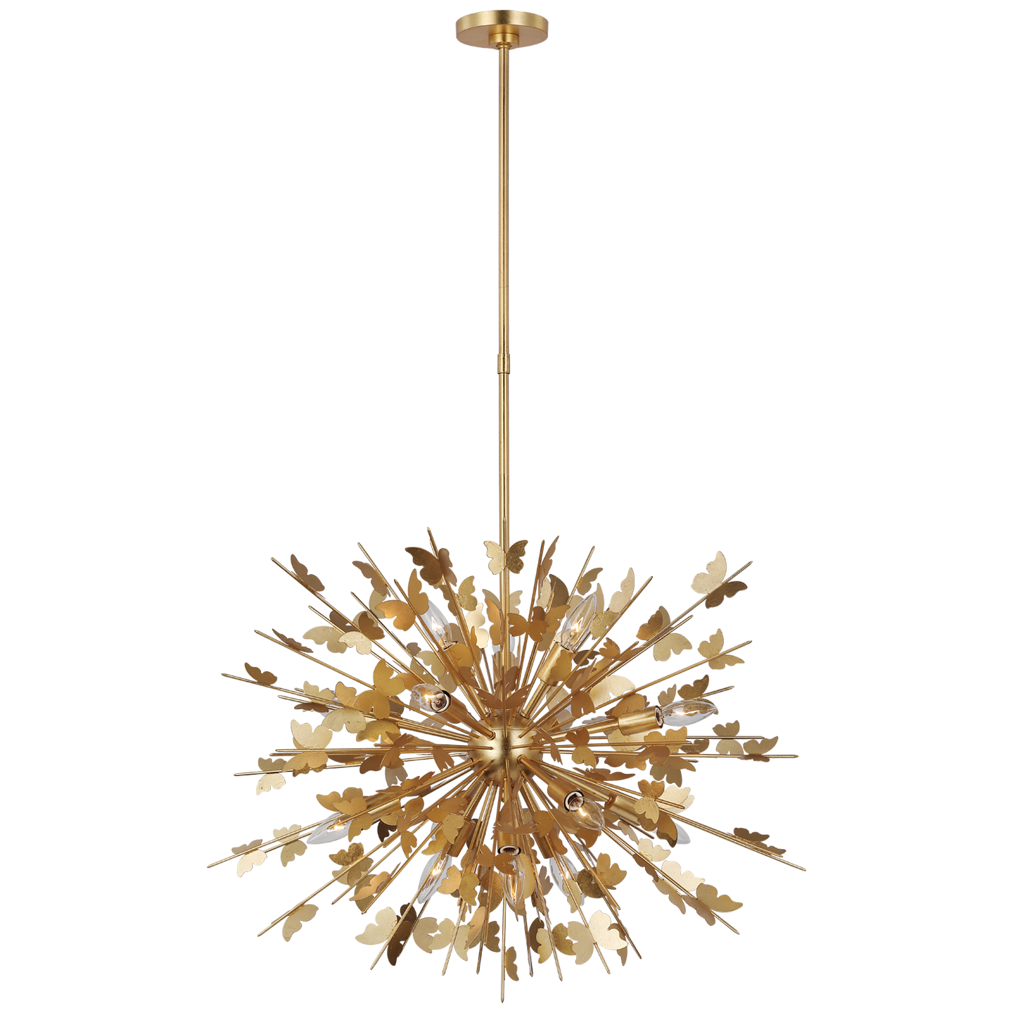 Chandelier Farfalle Medium Doré