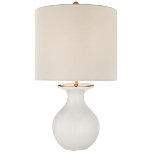Albie Small White Desk Lamp