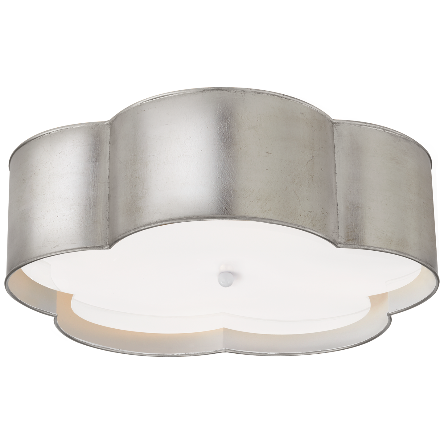 Bryce Large Ceiling Light Silver/Acrylic