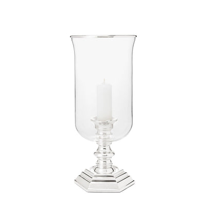 Hurricane Classic Tealight Holder Silver Nickel