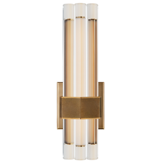 Fascio Wall Lamp 14'' Asymmetrical Brass