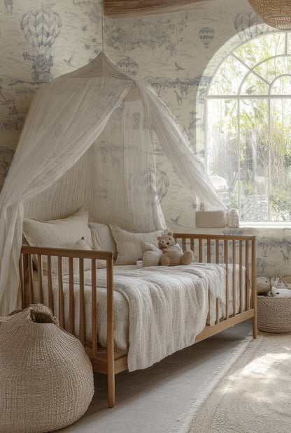 Papier Peint LYONS DEN Baby Blue