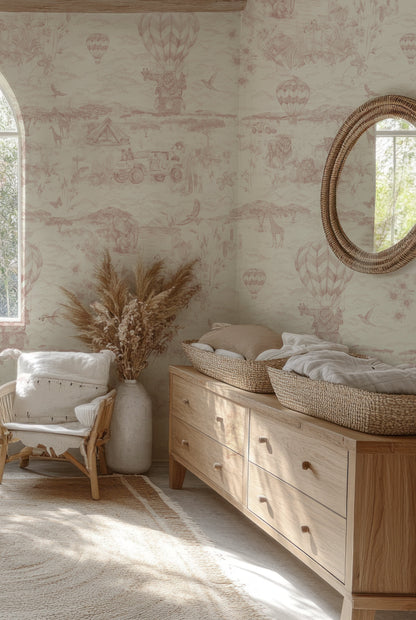 Papier Peint LYONS DEN Baby Pink