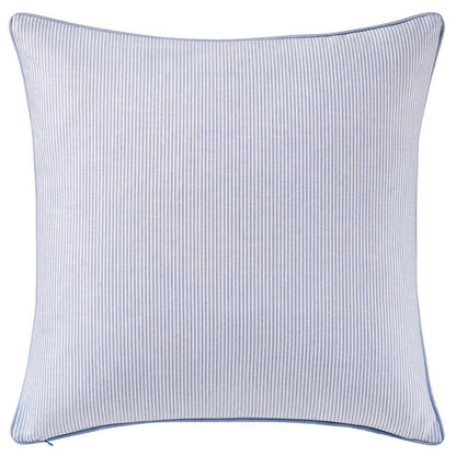Blue Cream Pony White Cushion