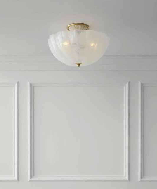 Rosehill Ceiling Light Brass