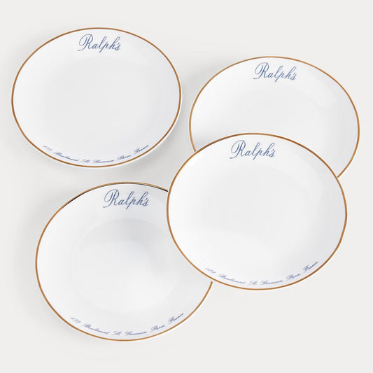 Set 4 Assiettes pour canapés Ralph Ralph Lauren Home