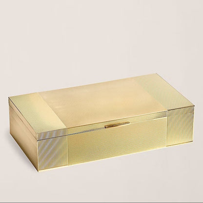 Boîte Luke laiton plaqué