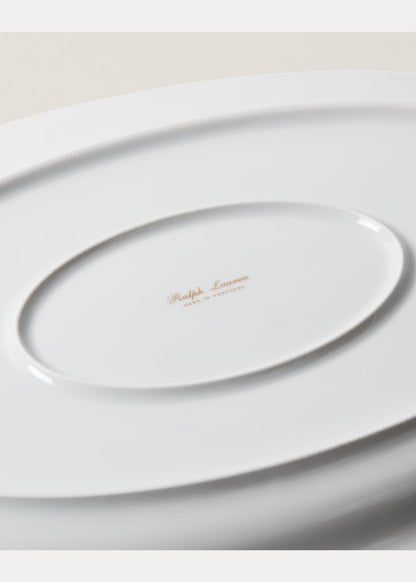 Plat de service ovale Wilshire