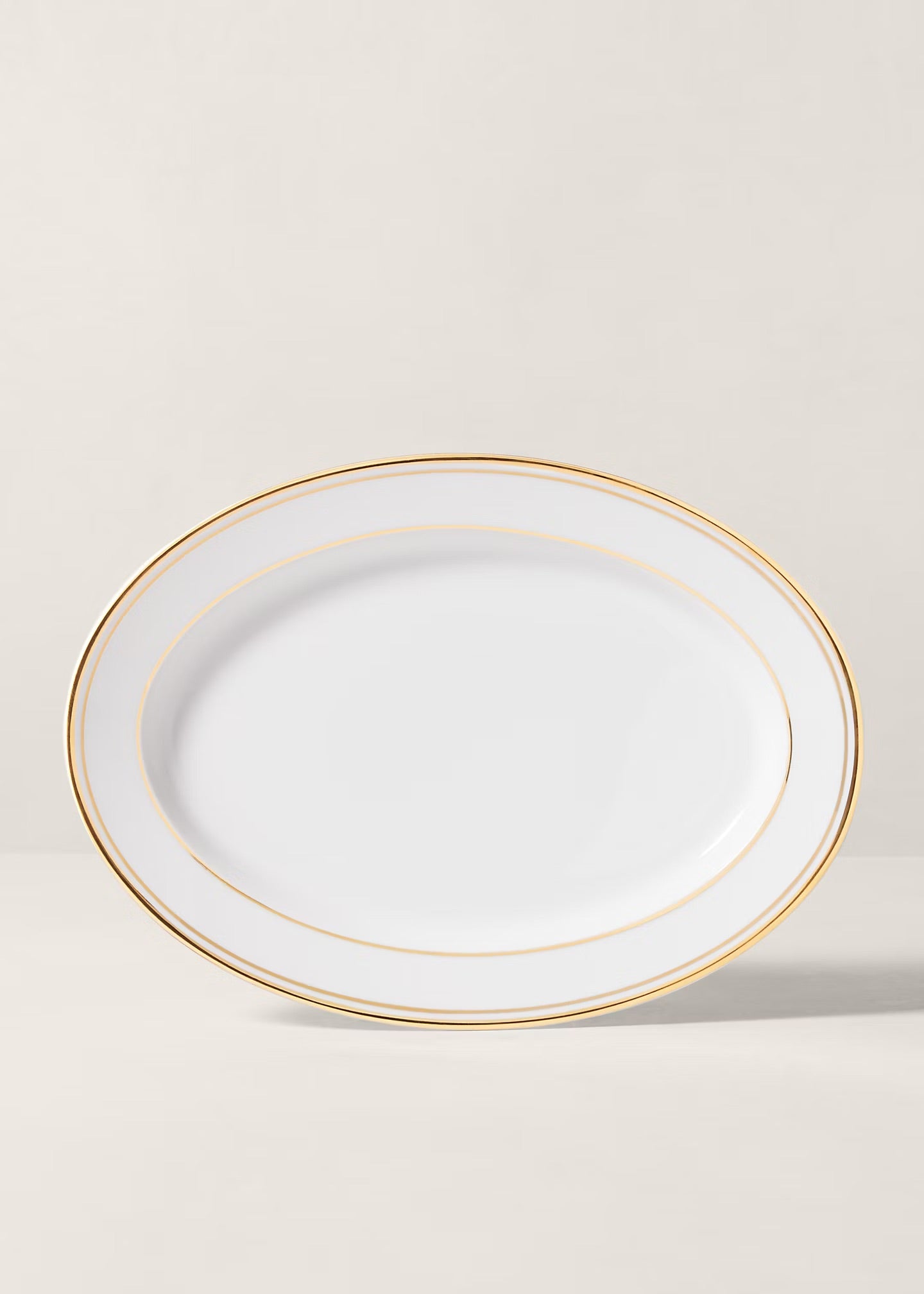 Plat de service ovale Wilshire