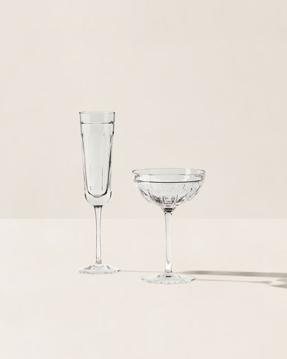 Set flûtes à champagne Coraline