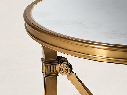 Cannes PM pedestal table 