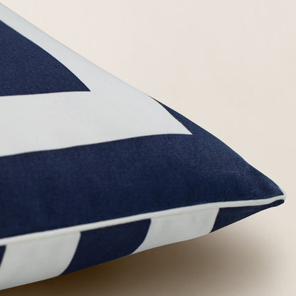 Coussin Holton Navy White