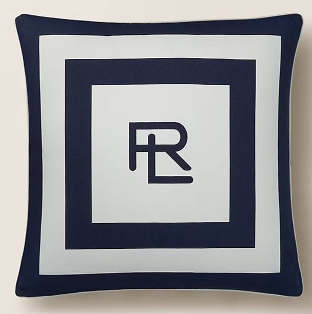 Coussin Holton Navy White