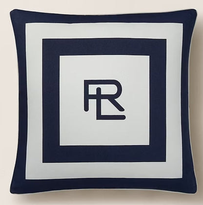Coussin Holton Navy White