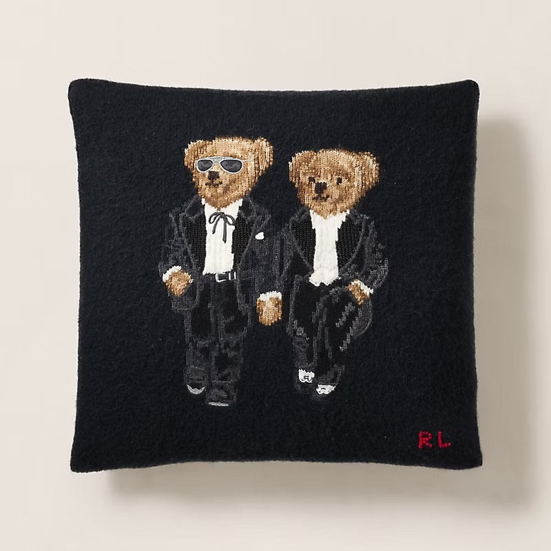 Oreiller Ralph & Ricky Tuxedo Bear