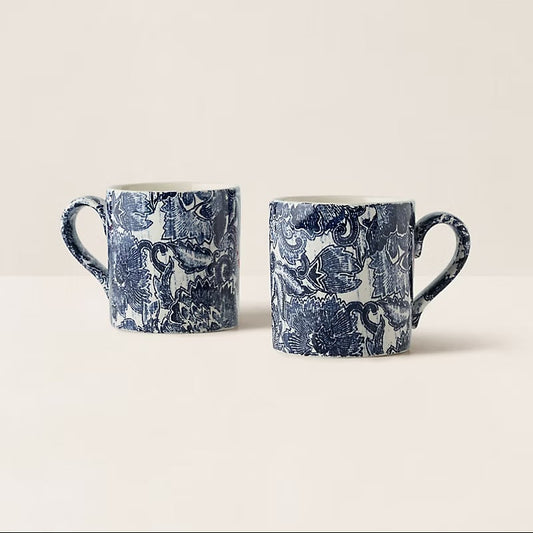 Coffret de mugs Faded Peony