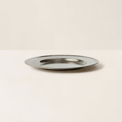 Assiette de présentation Winslow étain Ralph Lauren Home