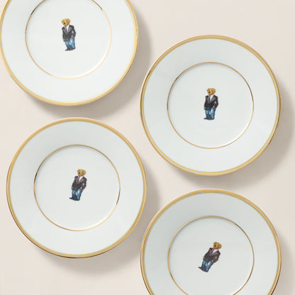 Assiettes Wilshire Tuxedo Bear Ralph Lauren Home