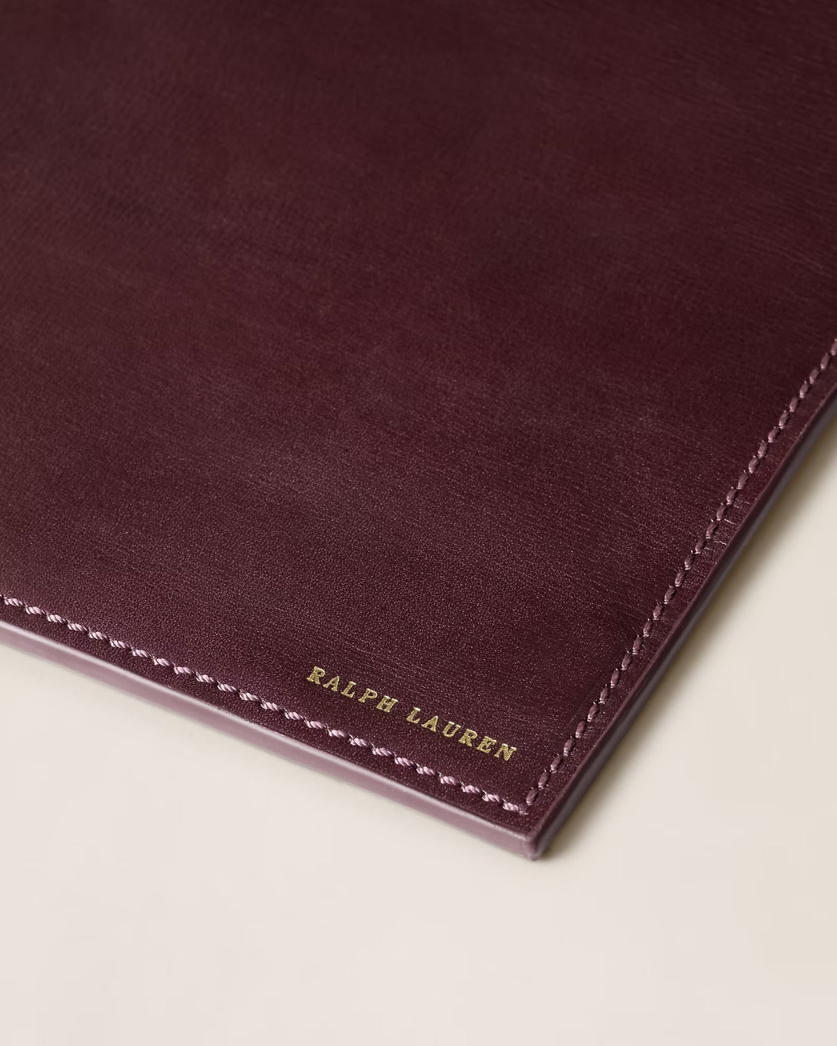 Ecritoire Brennan Cuir Burgundy
