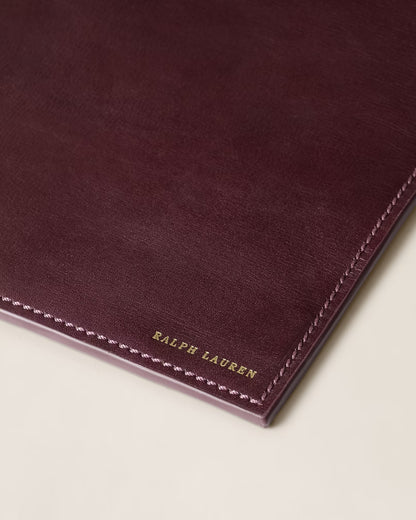Ecritoire Brennan Cuir Burgundy