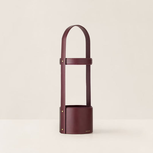 Porte-parapluie Brennan Cuir Burgundy