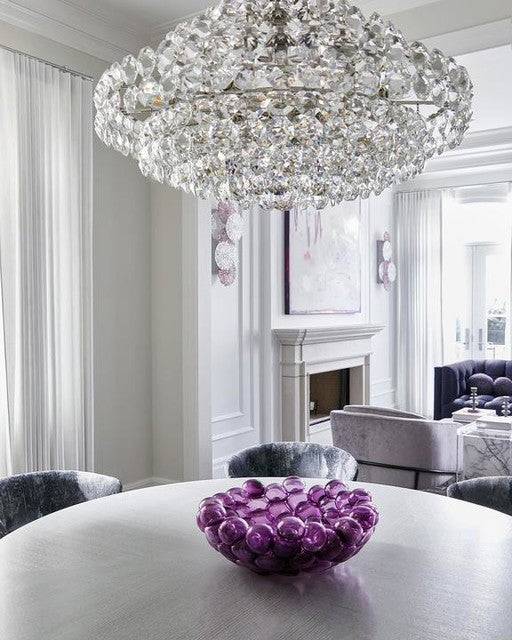 Chandelier Sanger Large Nickel