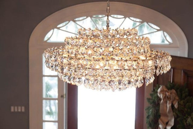 Chandelier Sanger Large Nickel