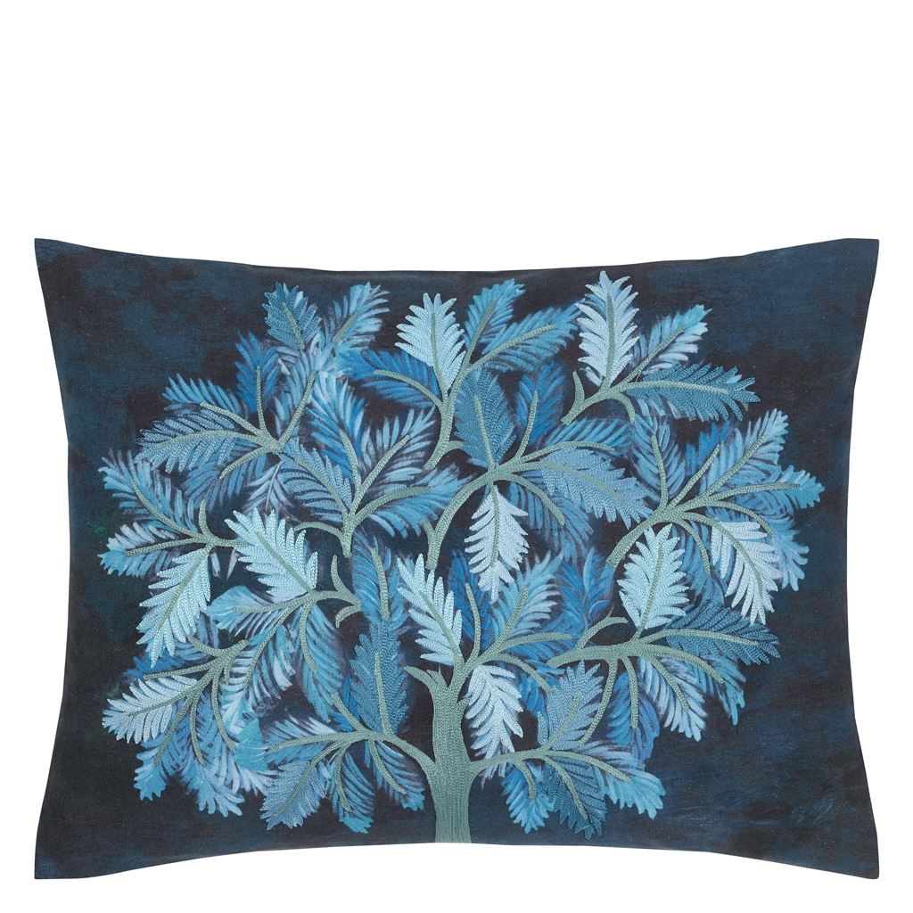 DG Bandipur Azure Cotton/linen cushion