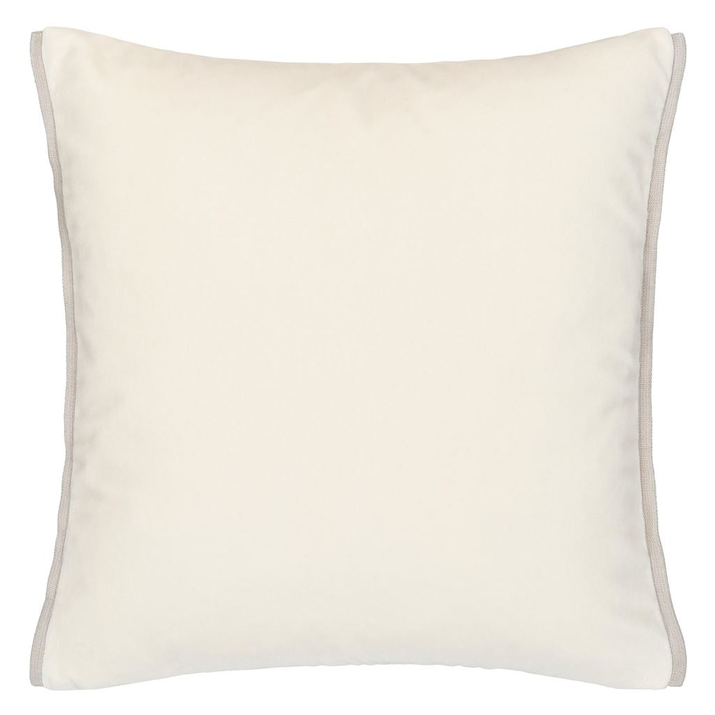 DG Varese Alchemilla &amp; Parchment Velvet Cushion