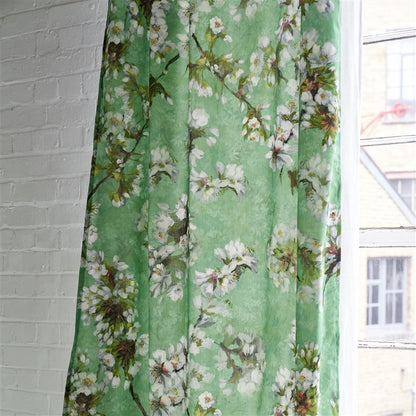 Fabric Fleur D Assam Emerald