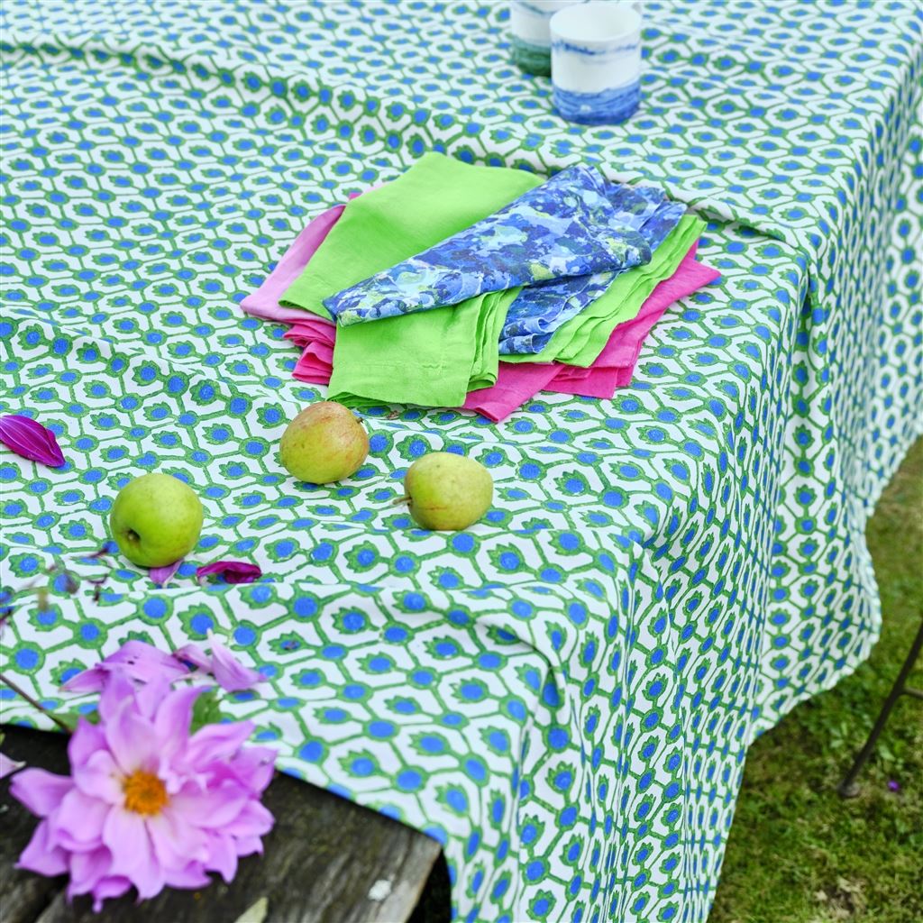 Jaal Outdoor Fabric Emerald