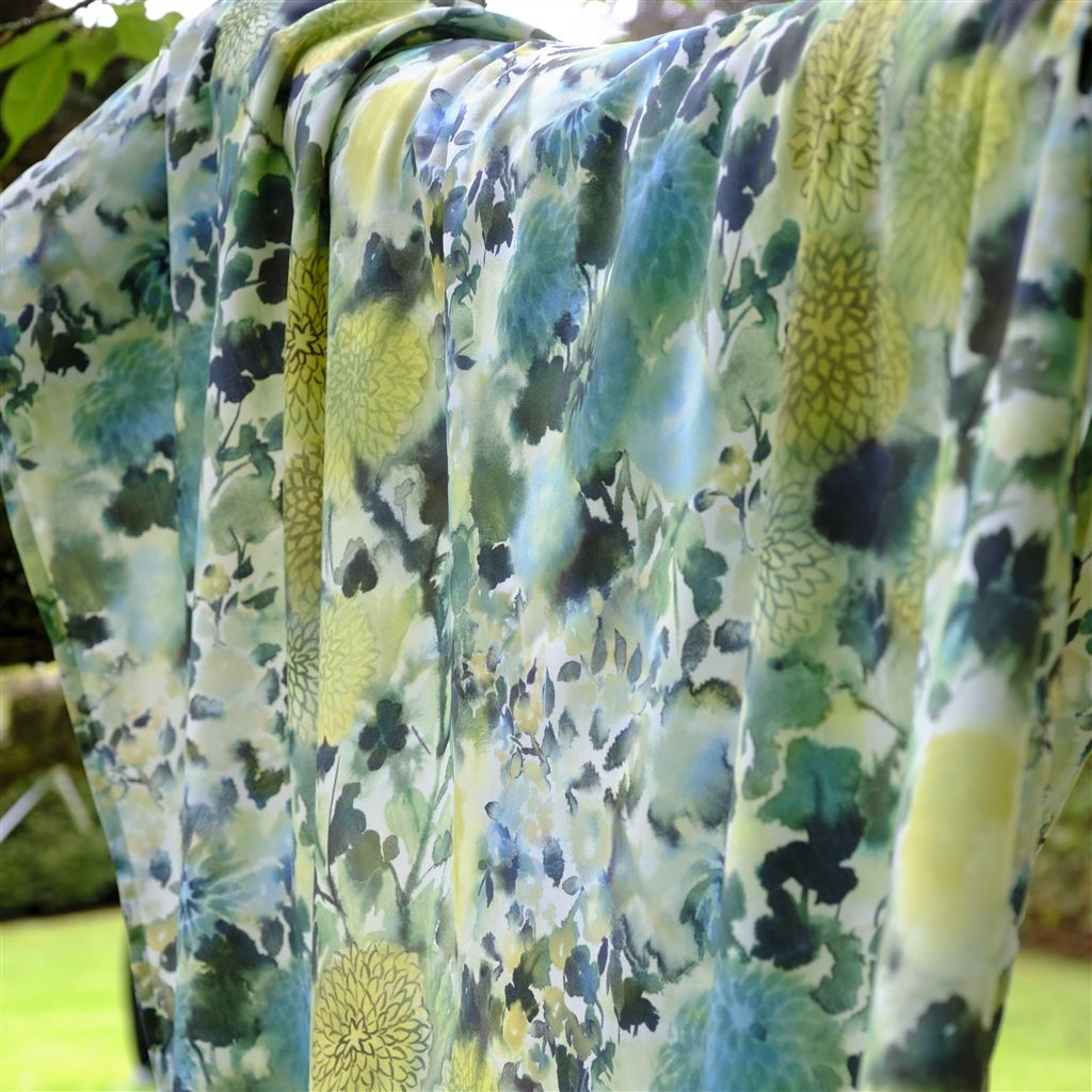 Outdoor Japanese Fabric Azure