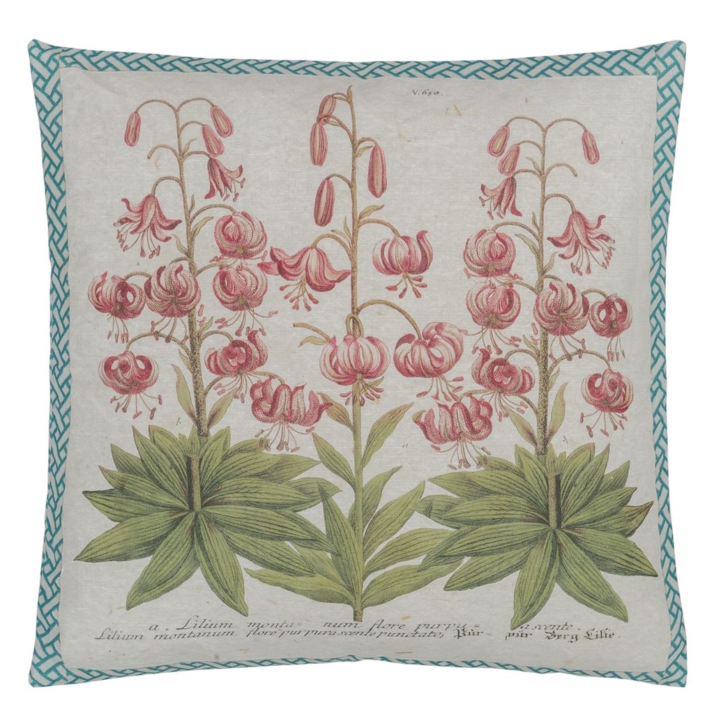 Crown Lily Canva Cushion