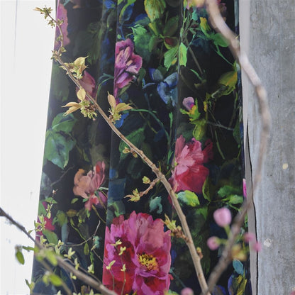 Tissu Gertrude Rose Fuchsia