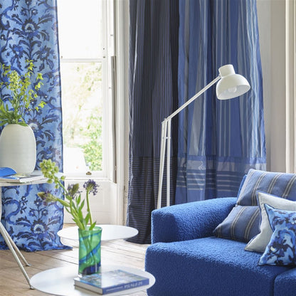 Indigo Haldon Fabric