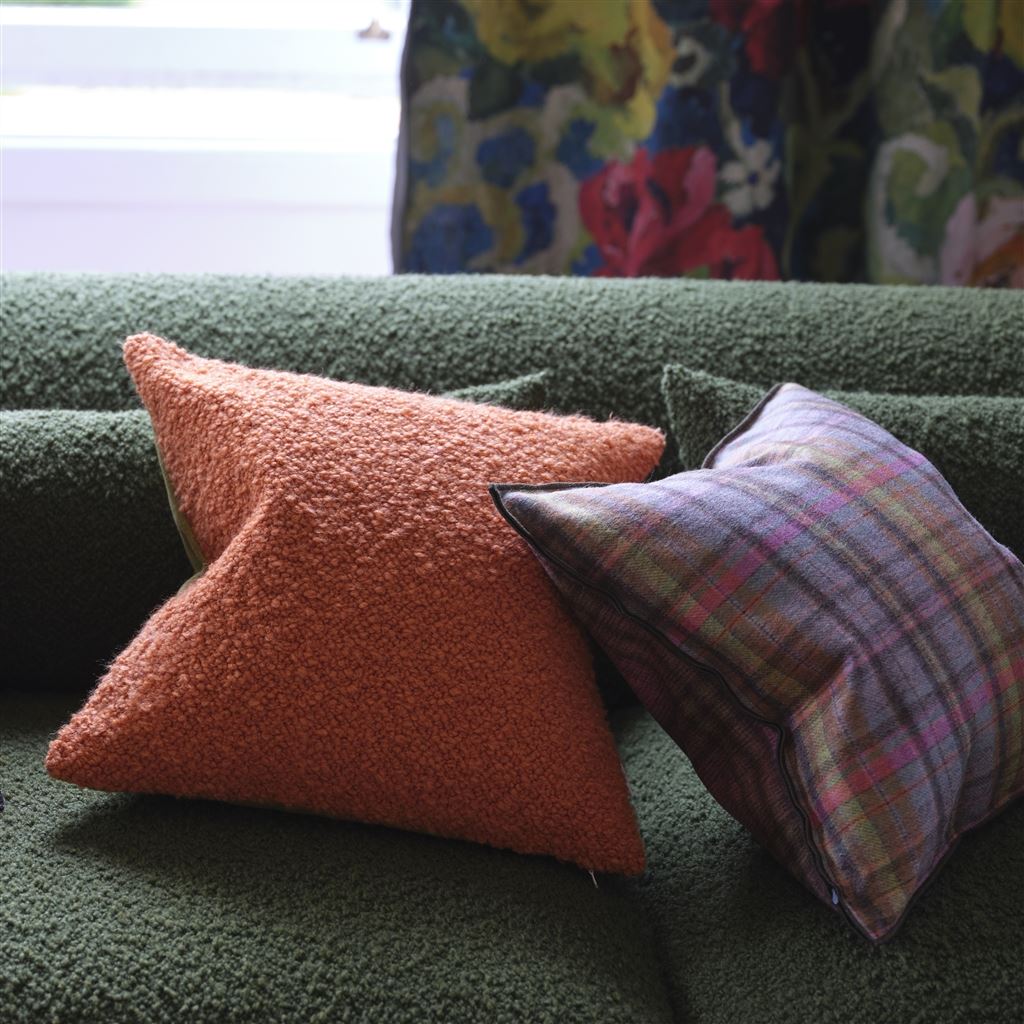 Coussin DG Cormo Persimmon Boucle