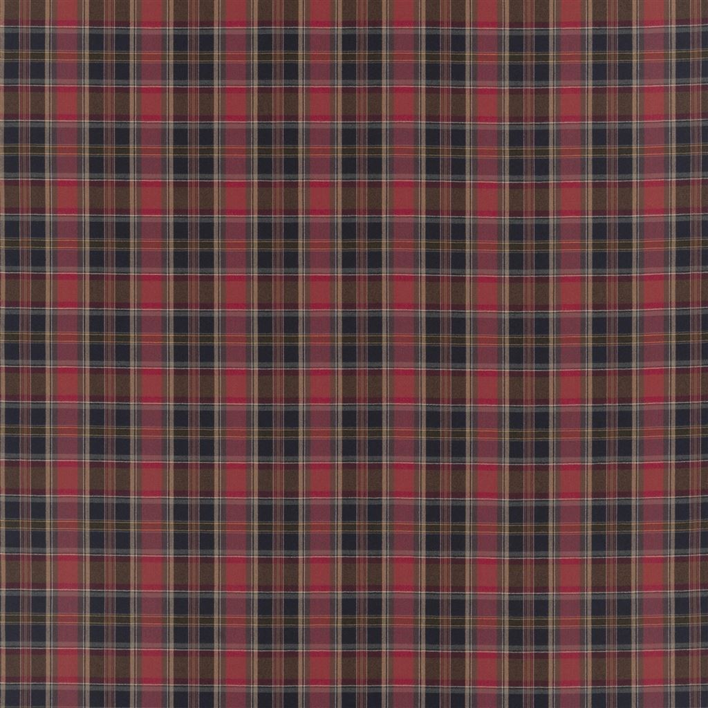 Ian Plaid - Balmoral Red