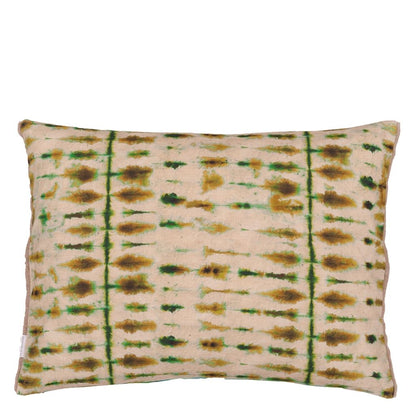DG Shibori Emerald Cushion