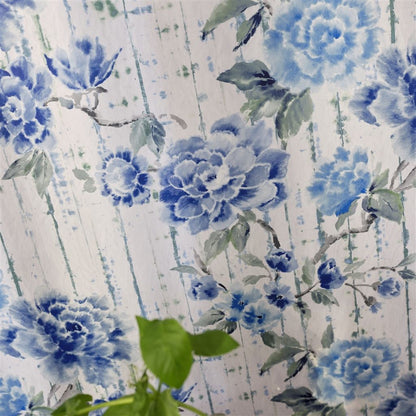 Kyoto Fabric Flower Indigo