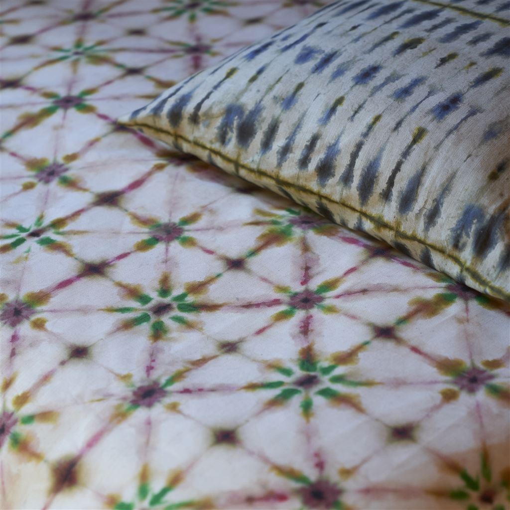 Tissu Shibori Tuberose