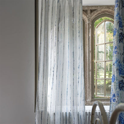 Tissu Shiwa Cobalt