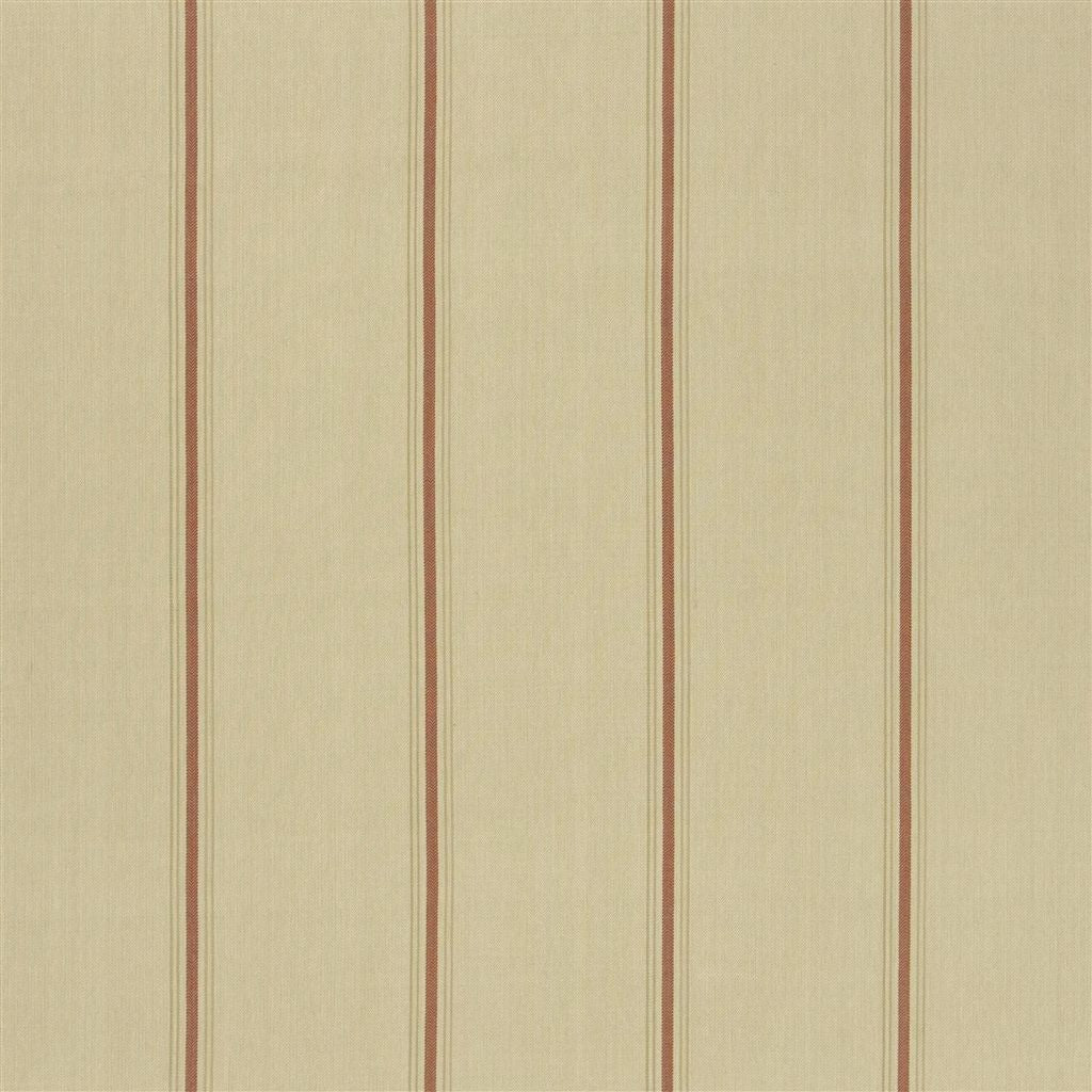 Stamford Stripe - Dusty Red