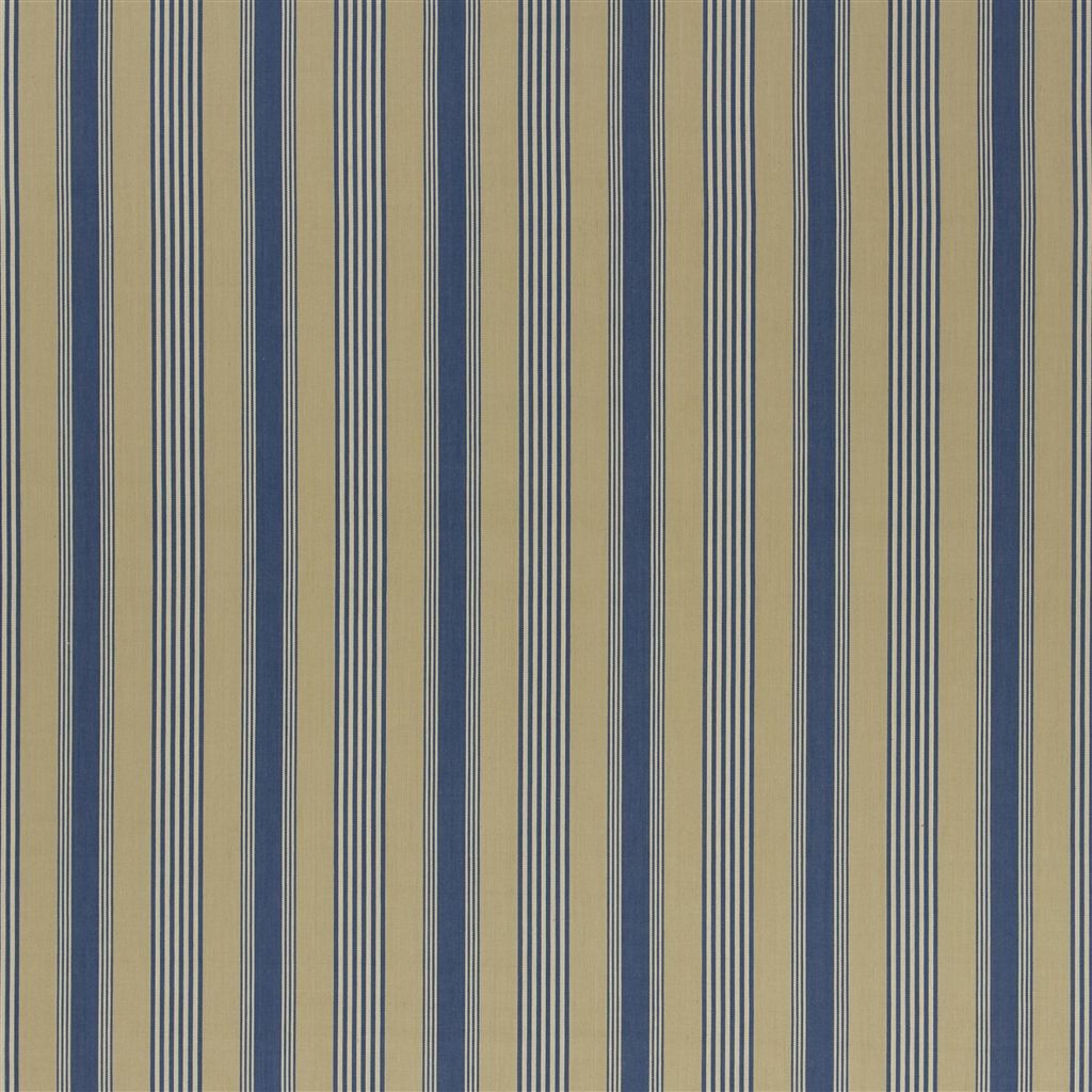 Springhouse Stripe (pm)- Blue/khaki