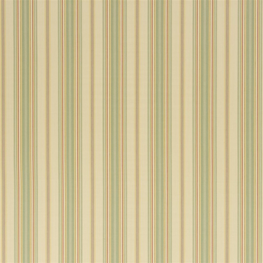 Pondview Ticking Stripe (pm)- Creamsicle