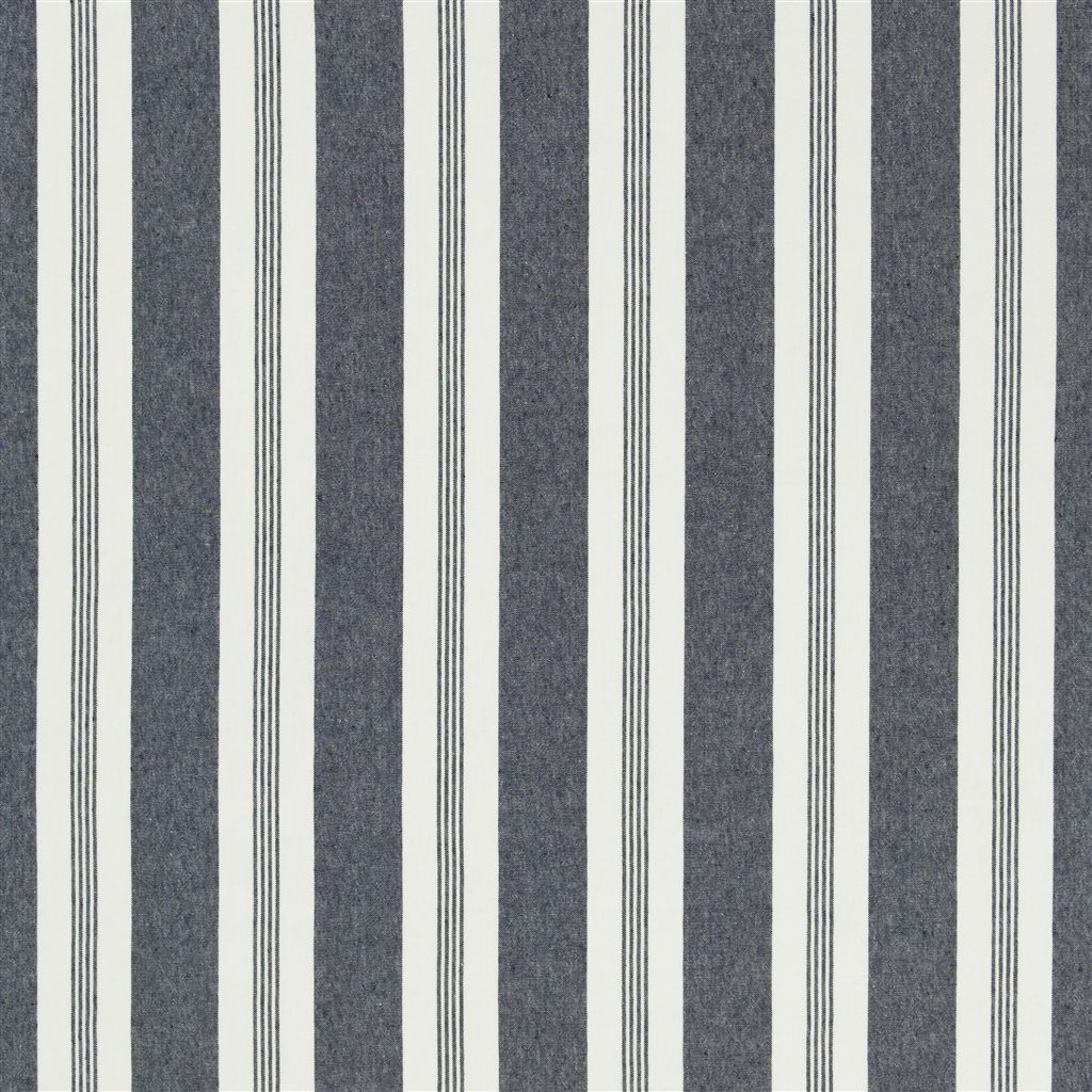 Mill Pond Stripe - Navy/white